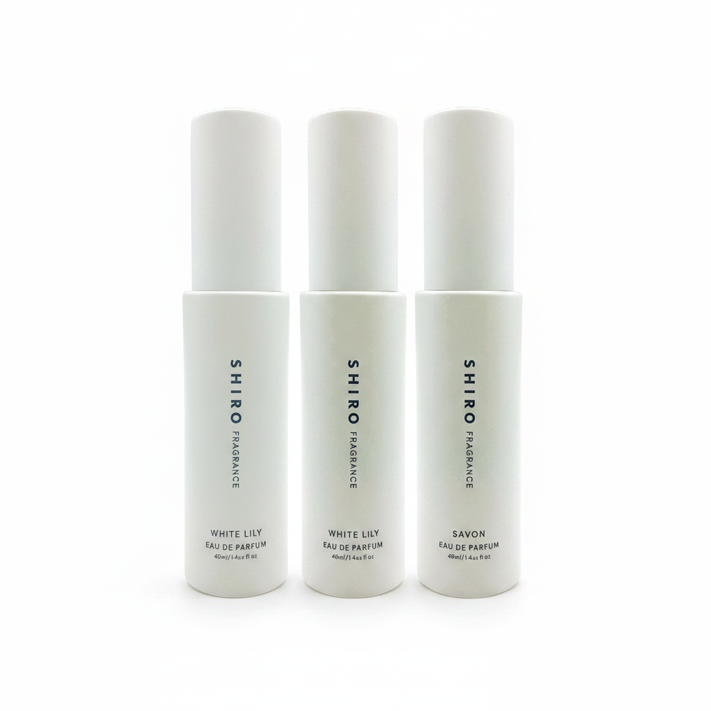 SHIRO オードパルファン 40ml/10ml ホワイトティー/ホワイトリリー/サボン フレグランス 香水